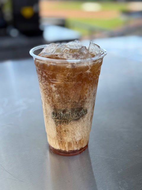 From First Pitch to Last Sip: Dirty Sodas at the Ballpark Picture of dirty soda with ice