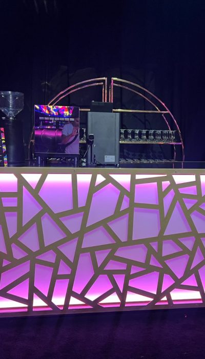 Fancy Latte Stand Purple