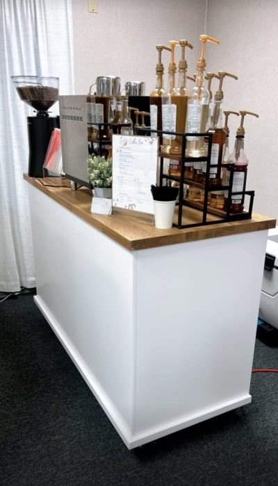 A Custom Branded Coffee Bar